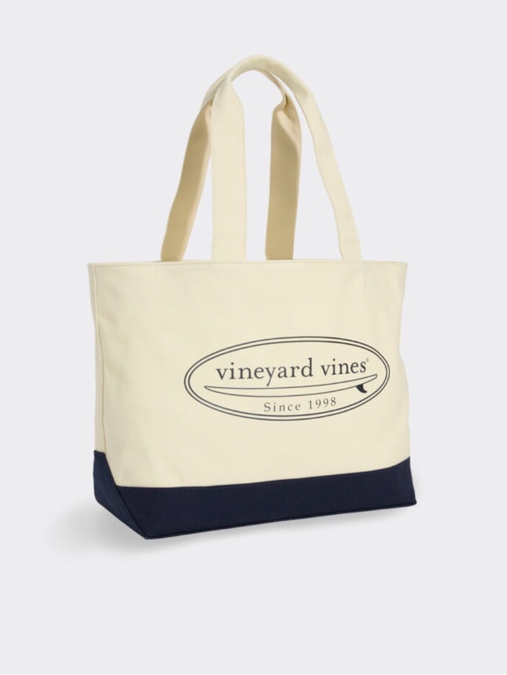 Vineyard Vines Surf Logo Tote Bag